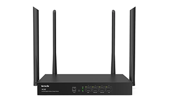 Tenda Wireless router W18E, AC1200, 4x GE ports, 80/ 50 WiFi user 