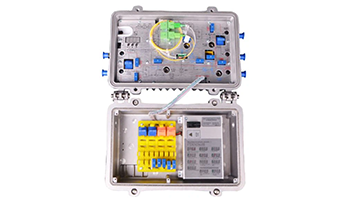 CATV Optical Outdoor receiver WR8602M, 2RF, 860MHz, GaAs, 105dBuV, SC/APC 