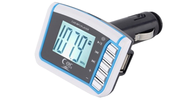 OEM 1.44" inch LCD Wireless FM Transmitter Car MP3 Player 