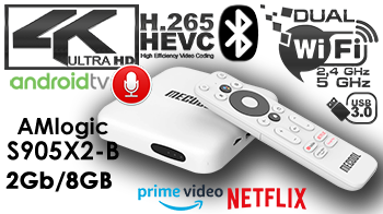 MECOOL KM2 Netflix Certified Android TV OS TV BOX