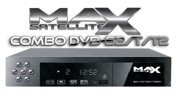 MAX Satellite Combo DVB-S2-T-T2 USB WIFI,YoutTube MGAM,CCAM..Biss Keys
