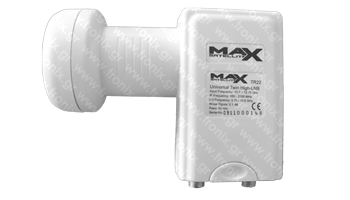 MAX universal Twin ΔΙΠΛΟ LNB 0.1dB