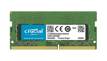 CRUCIAL CT16G4SFRA32AT 16GB DDR4-3200 SODIMM CL22 (8GBit/16GBit) Tray