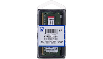 KINGSTON KVR32S22S6/8 8GB 3200MHz DDR4 CL22 Non-ECC SODIMM Single Rank EAN: 740617310887
