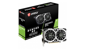 MSI GTX_1650_VENTUS_XS_4G_OCV1 GeForce GTX 1650