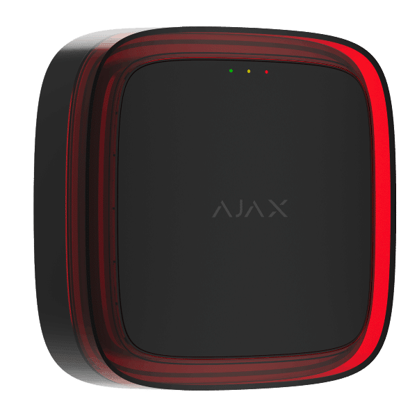 Ajax 118606.277.BL1 EN54 FireProtect VAD Jeweller Wireless Visual Alarm Device Black