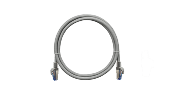 NIKOMAX NMC-PC4SE55B-010-C-YL Essential Series Patch cord, shielded, category 6, LSZH, 1 m