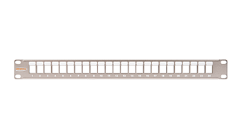NIKOMAX NMC-RP24-BLANK-1U-MT Modular Patch Panel, 1U