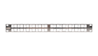 NIKOMAX NMC-RP24-BLANK-AN-1U-MT Patch Panel, with Angled Jacks, 1U