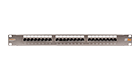 NIKOMAX NMC-RP24SD2-1U-MT Shielded patch panel, 24 ports, 19 ", 1U, Category 5e