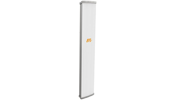 MIMOSA N5-45X4 4.9-6.4 GHz 45 Deg Sector Antenna, 22 dBi Beamforming gain, 4 Port , includes LMR 240