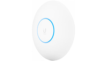 UBIQUITI U6-ENTERPRISE Powerful, ceiling-mounted WiFi 6E access point designed to provide seamless, 