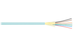 NIKOMAX NKL-F-004M3K-00C-AQ Fiber-Optic Cable, Multi Mode 50/125μm, OM3, Distribution, indoor, with 