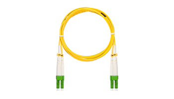 NIKOMAX NMF-PC2S2C2-LCA-LCA-003 Fiber Optic Patch Cord, SM 9/125, LC/APC-LC/APC, LSZH, Duplex