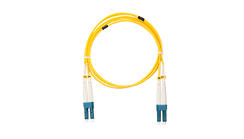 NIKOMAX NMF-PC2S2C2-LCU-LCU-001 Fiber Optic Patch Cord, SM 9/125, LC/UPC-LC/UPC, LSZH, Duplex