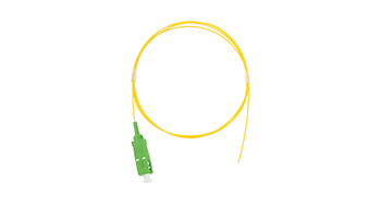 NIKOMAX NMF-PT1S2C0-LCA-XXX-001-2 Fiber Optic Patch Cord (Pigtail), SM 9/125, LC/APC-Empty, LSZH, D=