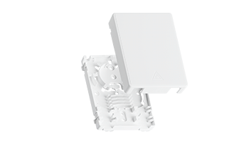 NIKOMAX NMF-WO2-BLANK-CP-WT Optical fiber surface mount box