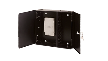 NIKOMAX NMF-WP48SC-IB-BK Wall-mounted fiber distribution unit, for 48 ports SC connectors, steel hou