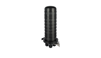 NIKOMAX NMF-SC-1V-48-4MS Splice Closure, 48 fibers, 4 round ports, with 4pcs. of splice tray, with s