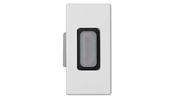 SIMON K129B/9 HDMI connector type A female with trim plate white Simon K45