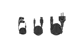 SPEED-LINK SL-160103-BK MODO Cable Organizer - Size L, 3 clips for peripheral cables, black