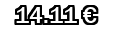 14,11&euro;
