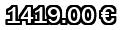 1419,00&euro;