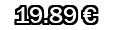 19,89&euro;