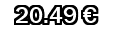 20,49&euro;