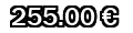 255,00&euro;