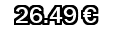 26,49&euro;