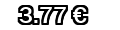 3,77&euro;