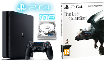Sony PlayStation 4 Slim 1TB Console + The Last Guardian