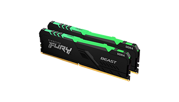 KINGSTON KF432C16BBAK2/16 FURY Beast RGB 16GB DDR4 Kit of 2