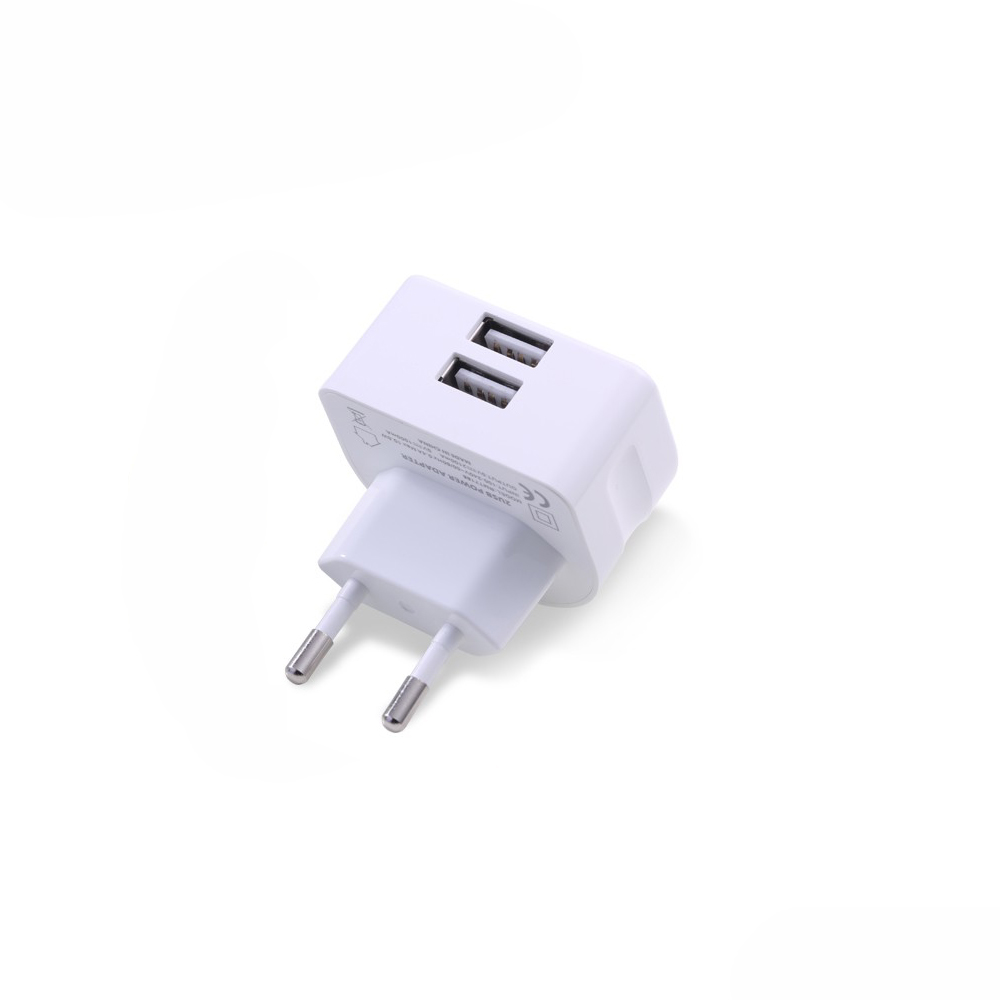 Remax Moon RMT7188, 5V/2.1A, Universal Network charger,2 x USB, White - 14411