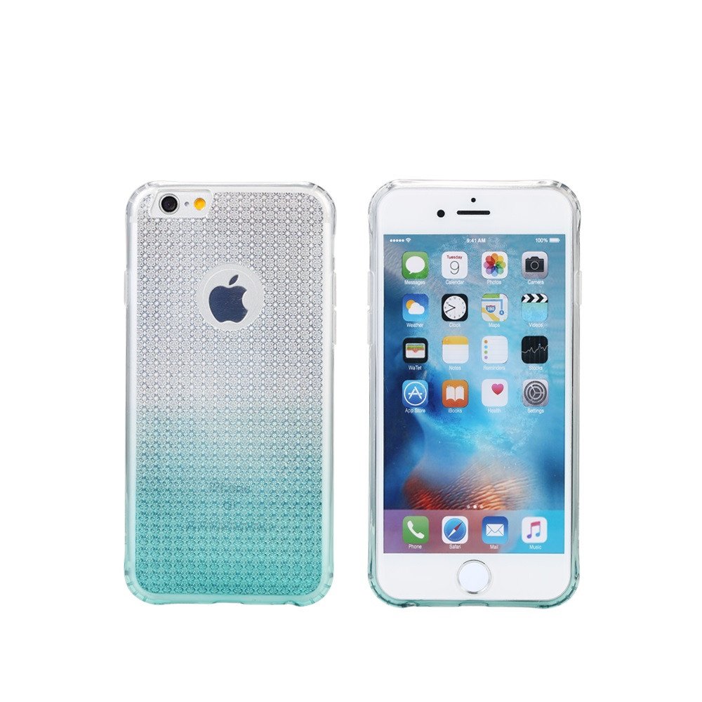 Remax Bright Gradient, Protector for iPhone 6/6S , TPU, Slim, Blue - 51408 