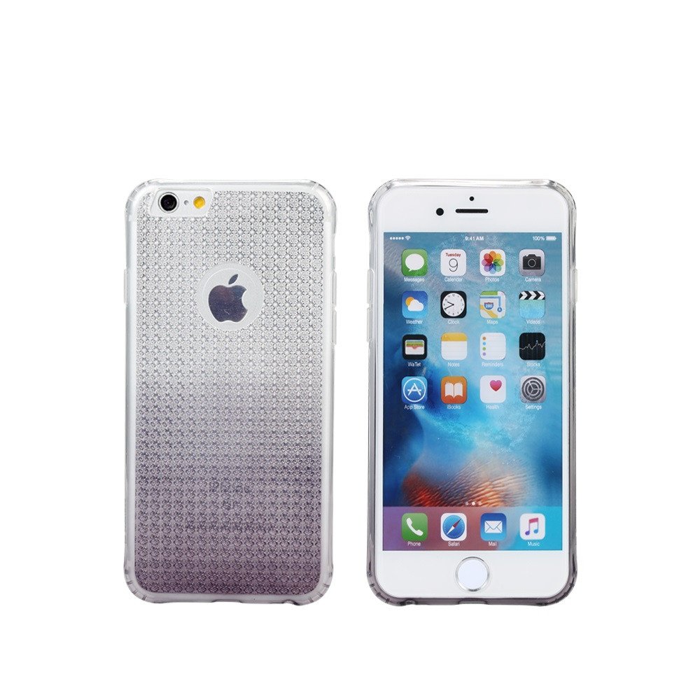 Remax Bright Gradient Protector for iPhone 6/6S , TPU, Slim, Purple - 51409