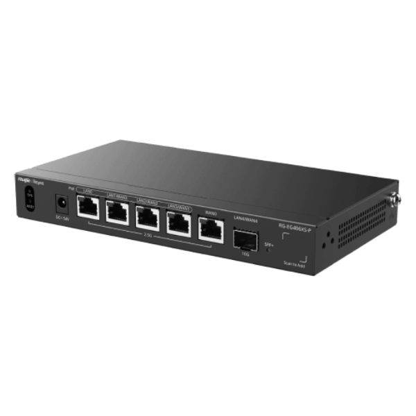 Ruijie RG-EG406XS Cloud Managed Multi-WAN Gateway with 5×2.5G and 10G SFP+