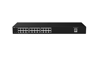 Ruijie RG-ES224GC-V2 Switch, 24x GbE Ports, Managed, Desktop, Metal, Up to 16 VLANs