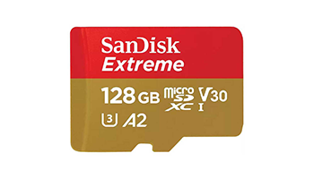 SANDISK SDSQXAA-128G-GN6MA Extreme microSDXC 128GB + SD Adapter