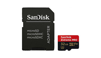 SANDISK SDSQXCG-032G-GN6MA EXTREME PRO microSDHC 32GB + SD Adapter