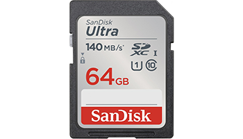 SANDISK SDSDUNB-064G-GN6IN Ultra 64GB SDXC Memory Card