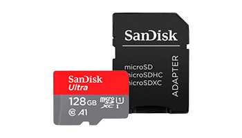 SANDISK SDSQUAB-128G-GN6MA Ultra microSDXC 128GB + SD Adapter