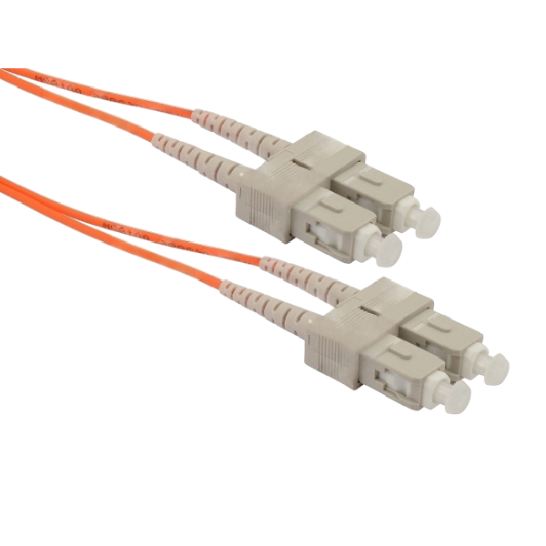 SeaMAX MM-PC-SC/SC-0.5-D, Optical cable, 0.5md, duplex, 2.0mm, LSZH