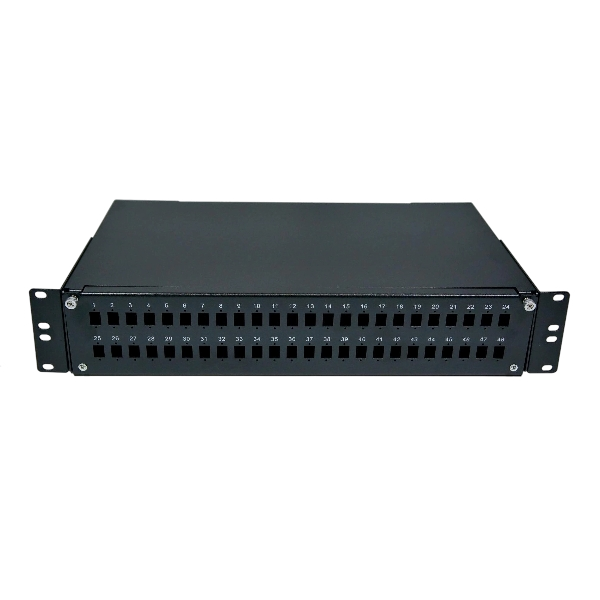 SeaMAX BCFPCC1SXSM04DC2 optical panel, 48x SC simplex, 2U, empty