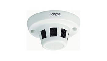 Longse LSDCTHC200ESL 2MP 4IN1 HD Smoke Detector (not working) Spy Camera