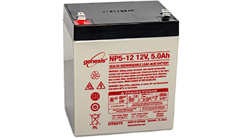 EnerSys NP5-12 Accumulator battery 12V; 5Ah