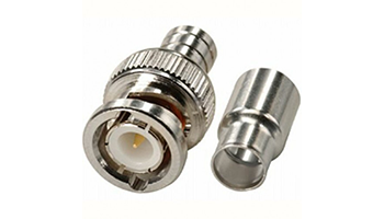 SB-105 BNC crimp connector, 2 parts