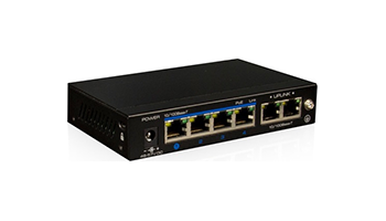 UTEPO UTP3-SW04-TP60 4 Ports PoE Ethernet Switch，supports one key CCTV model