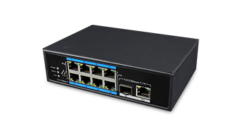 UTEPO UTP7108E-POE 8 Ports PoE Ethernet Switch